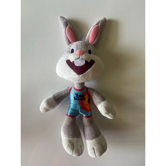 Space Jam A New Legacy B-Ball Buddies Bugs Bunny Tune Squad Plush Pre-owned - Picture 1 of 3